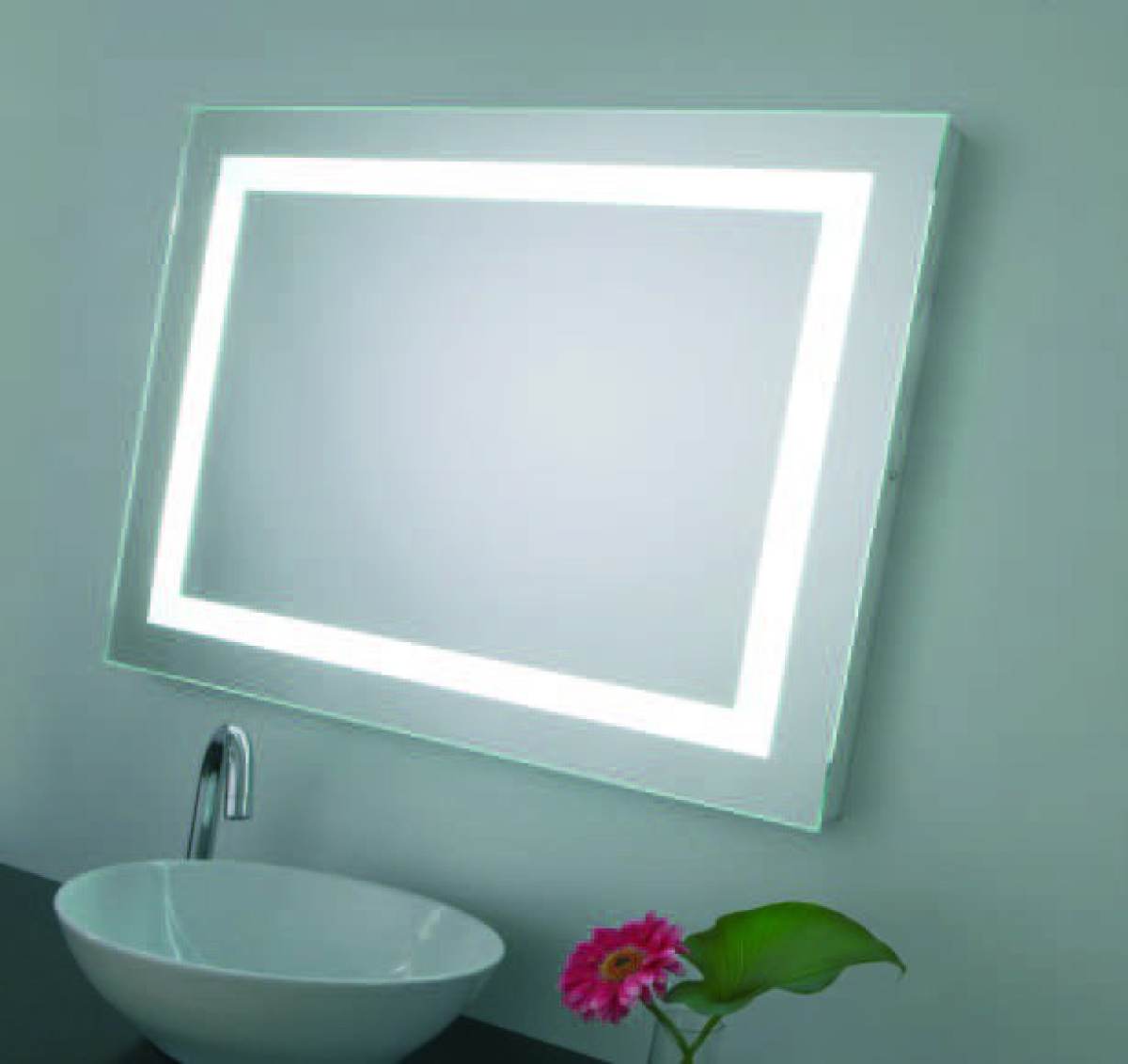 Añadir al carrito Espejo rectangular con iluminacion 90 cms alto