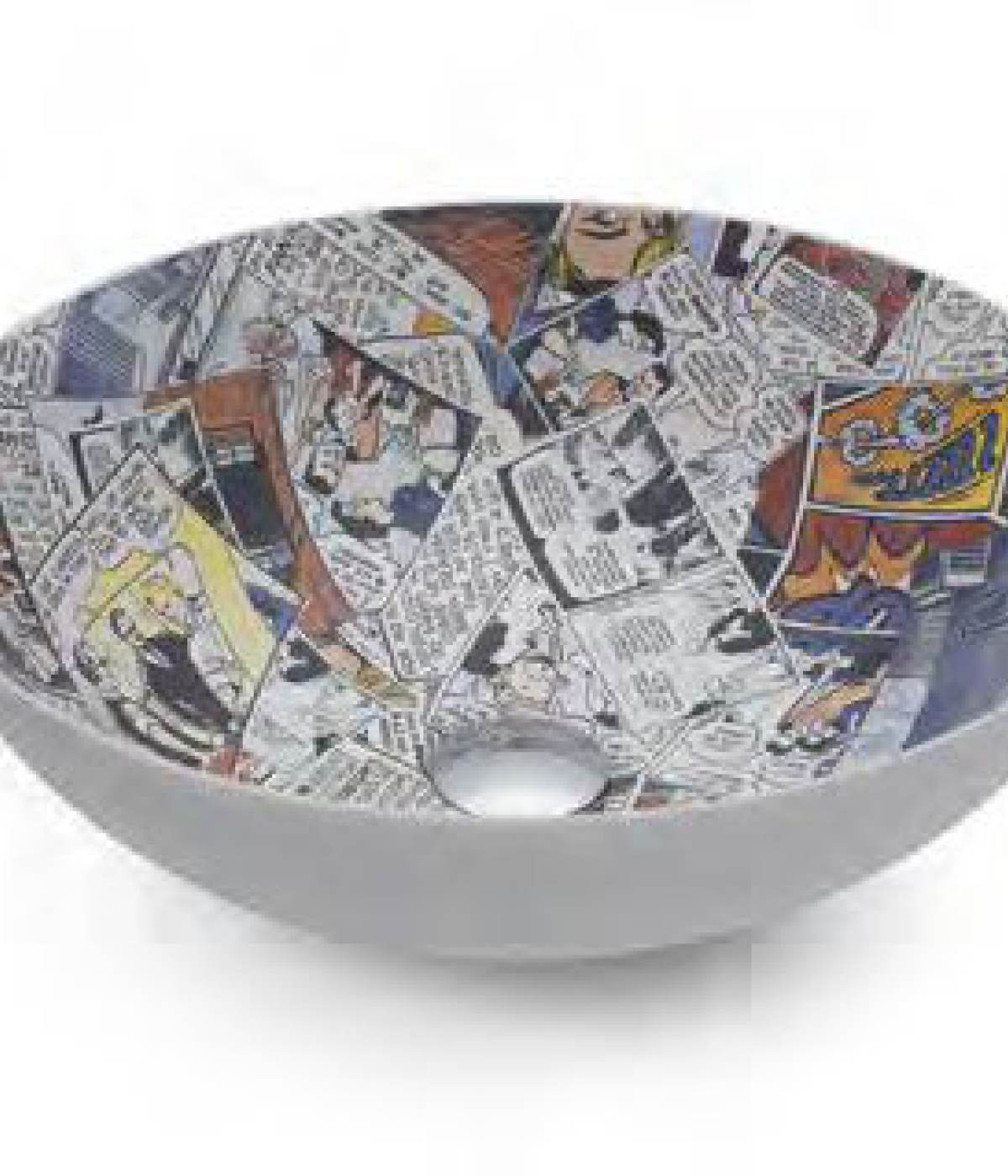 Lavabo Porcelana sobre encimera DECO